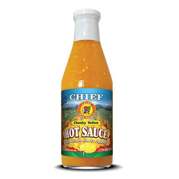 Yellow Hot Sauce Chief Brand Products